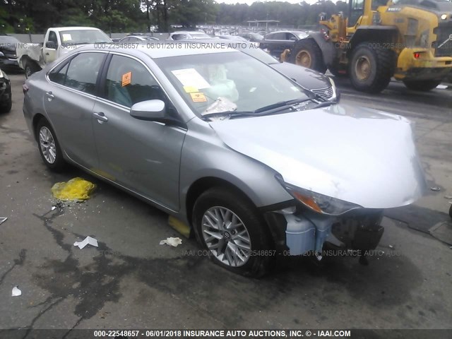 4T1BF1FK6HU697440 - 2017 TOYOTA CAMRY LE/XLE/SE/XSE GRAY photo 1
