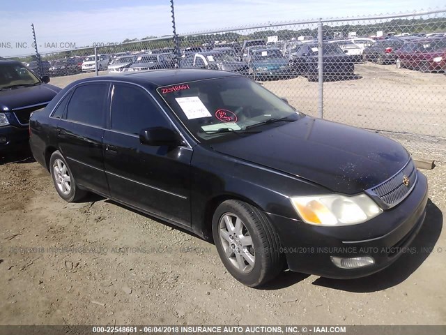 4T1BF28B01U155033 - 2001 TOYOTA AVALON XL/XLS BLACK photo 1