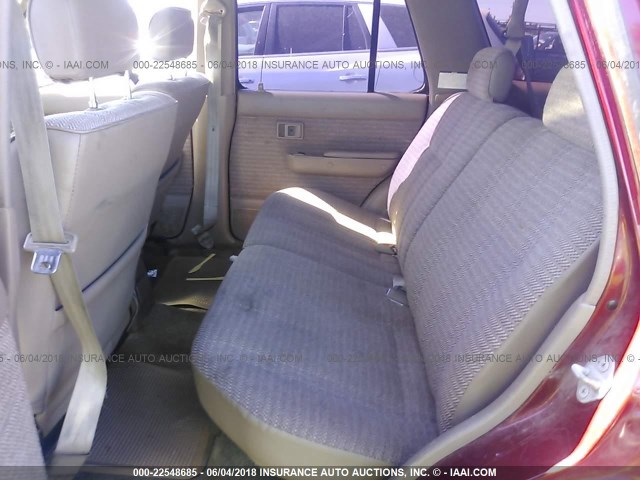 JT3VN39W5S0209306 - 1995 TOYOTA 4RUNNER VN39 SR5 栗色 照片 8