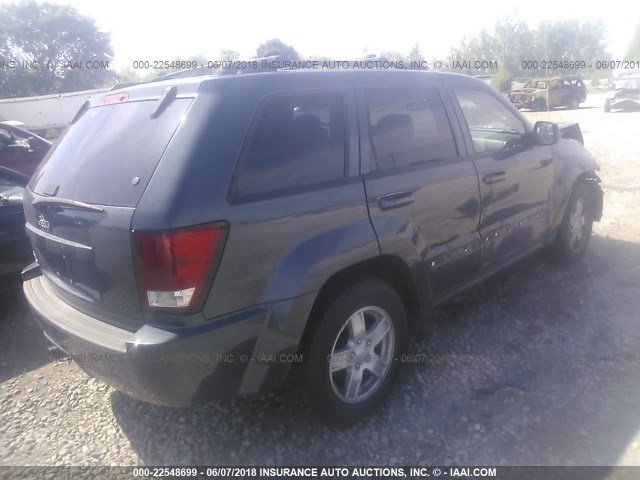 1J8GR48KX7C533928 - 2007 JEEP GRAND CHEROKEE LAREDO/COLUMBIA/FREEDOM 绿色 照片 4