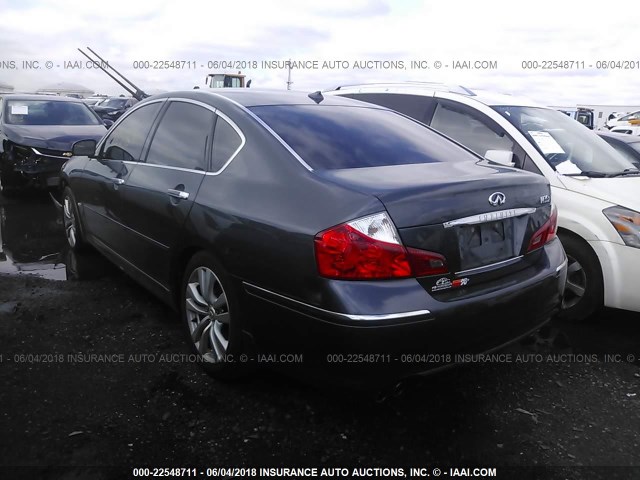 JNKAY01FX8M650747 - 2008 INFINITI M35 SPORT Navy photo 3