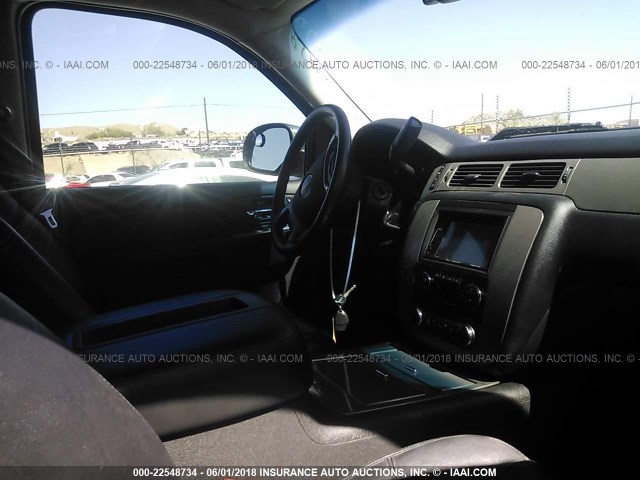 3GTRKWE33AG148826 - 2010 GMC SIERRA K1500 SLT BLACK photo 5