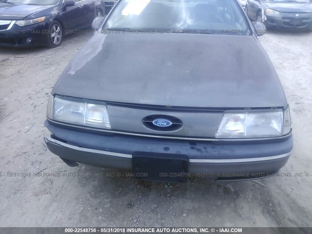 1FABP52U8KA292825 - 1989 FORD TAURUS GL GRAY photo 6