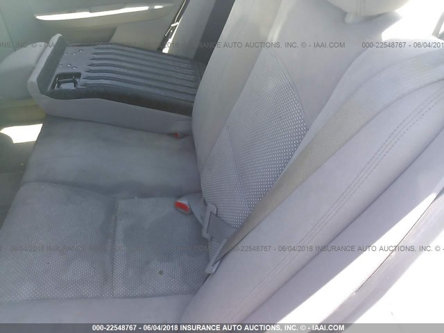 1G1ZA5EU9BF354539 - 2011 CHEVROLET MALIBU LS WHITE photo 8