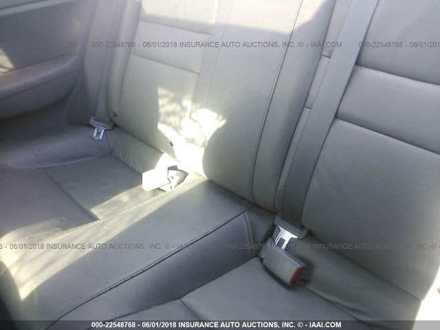 2HGFG12918H573943 - 2008 HONDA CIVIC EXL ნაცრისფერი ფოტო 8