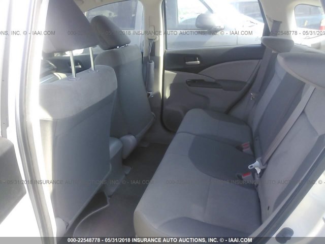 2HKRM3H30DH518730 - 2013 HONDA CR-V LX SILVER photo 8