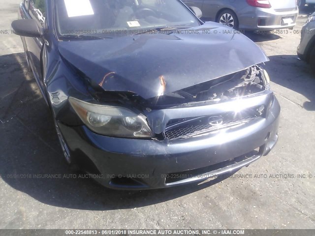 JTKDE177060123097 - 2006 TOYOTA SCION TC 蓝色 照片 6
