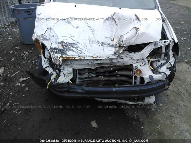 KL1TD56688B273902 - 2008 CHEVROLET AVEO LS WHITE photo 6