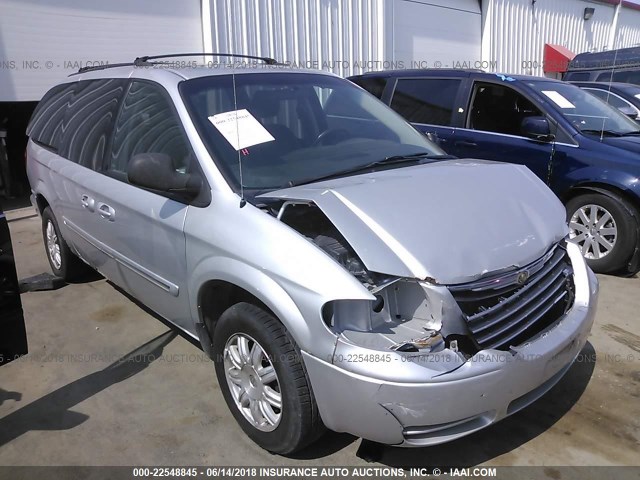 2A4GP54LX6R760280 - 2006 CHRYSLER TOWN & COUNTRY TOURING SILVER photo 1