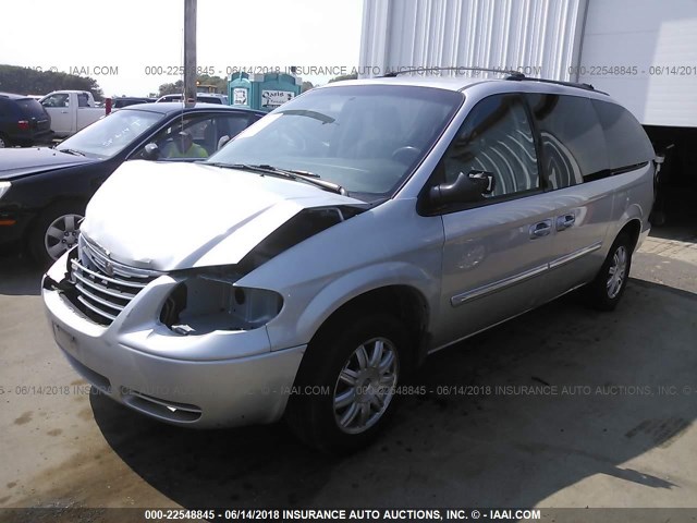 2A4GP54LX6R760280 - 2006 CHRYSLER TOWN & COUNTRY TOURING SILVER photo 2