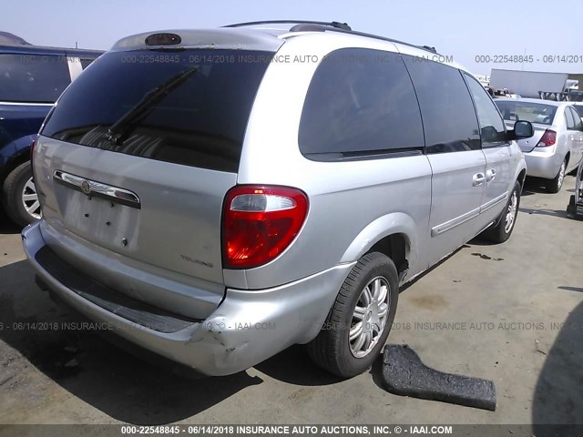 2A4GP54LX6R760280 - 2006 CHRYSLER TOWN & COUNTRY TOURING SILVER photo 4