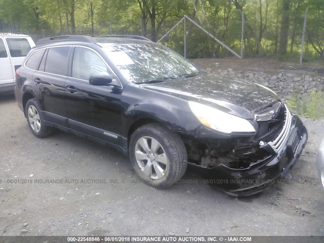 4S4BRBHC4A3356245 - 2010 SUBARU OUTBACK 2.5I PREMIUM BLACK photo 1