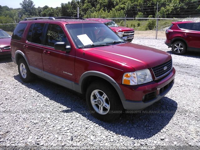 1FMZU73EX2UC39462 - 2002 FORD EXPLORER XLT RED photo 1