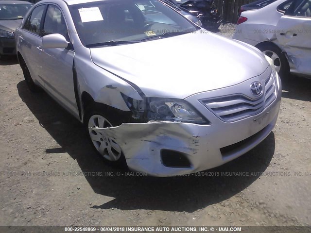 4T1BF3EK1AU085049 - 2010 TOYOTA CAMRY SE/LE/XLE 银色 照片 6
