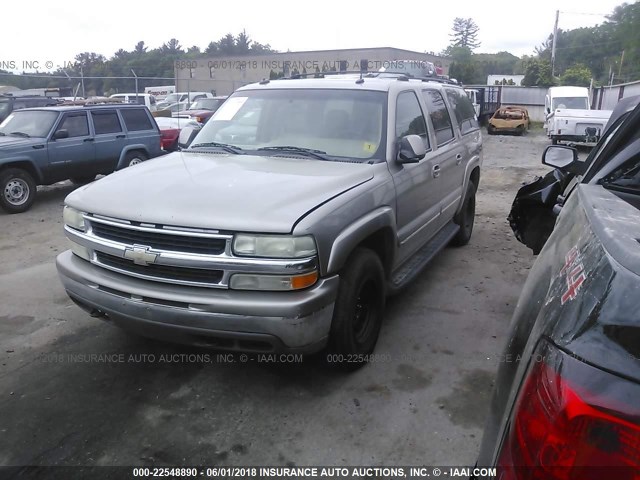 3GNFK16Z73G256868 - 2003 CHEVROLET SUBURBAN K1500 TAN photo 2