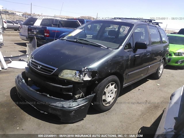 JHMRA3861WC006667 - 1998 HONDA ODYSSEY LX/EX GRAY photo 2