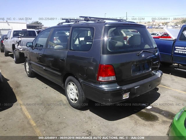 JHMRA3861WC006667 - 1998 HONDA ODYSSEY LX/EX GRAY photo 3