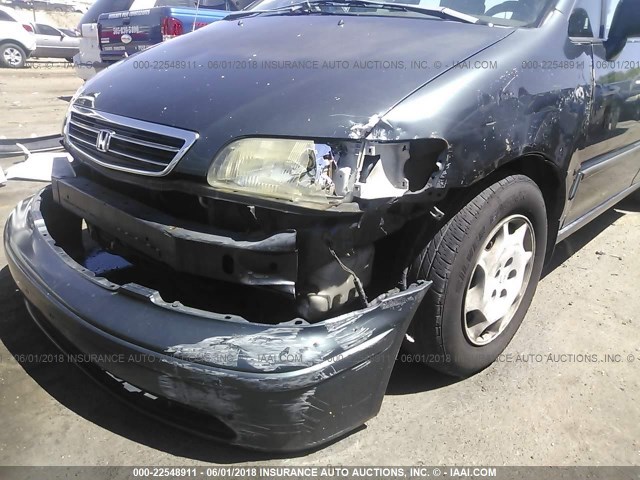 JHMRA3861WC006667 - 1998 HONDA ODYSSEY LX/EX GRAY photo 6