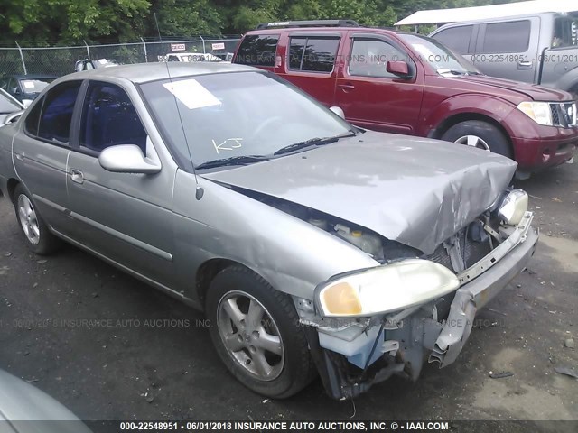 3N1CB51D62L649283 - 2002 NISSAN SENTRA XE/GXE GOLD photo 1