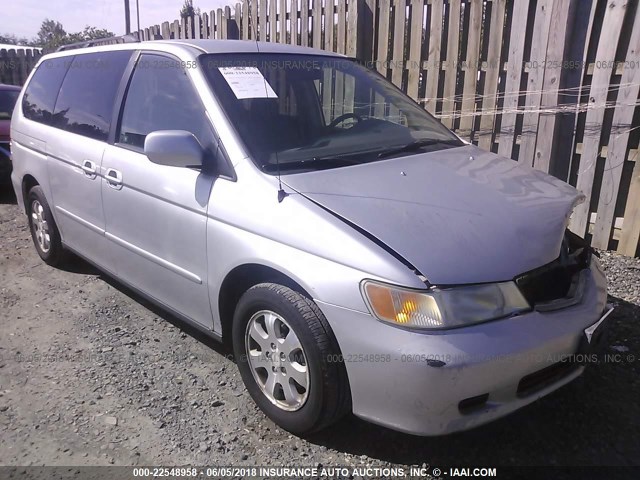 5FNRL18763B092842 - 2003 HONDA ODYSSEY EXL SILVER photo 1