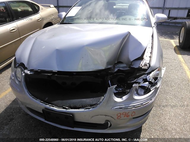 2G4WC582091175303 - 2009 BUICK LACROSSE CX SILVER photo 6