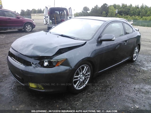 JTKDE167780243595 - 2008 TOYOTA SCION TC 青色 照片 2