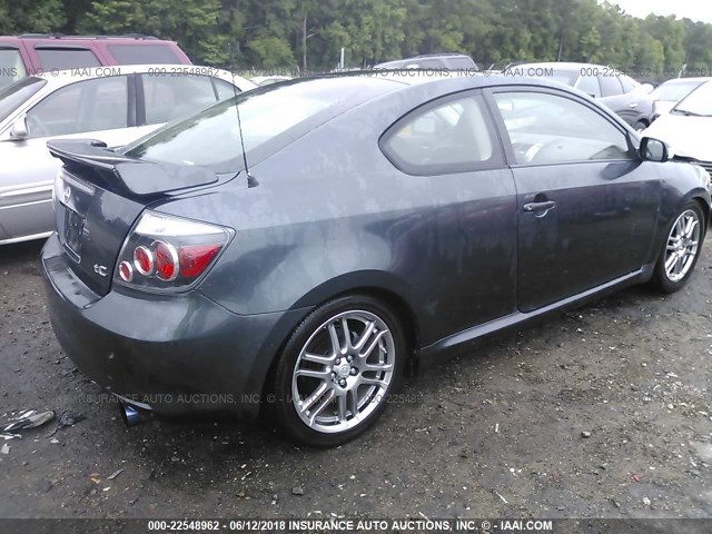 JTKDE167780243595 - 2008 TOYOTA SCION TC 青色 照片 4