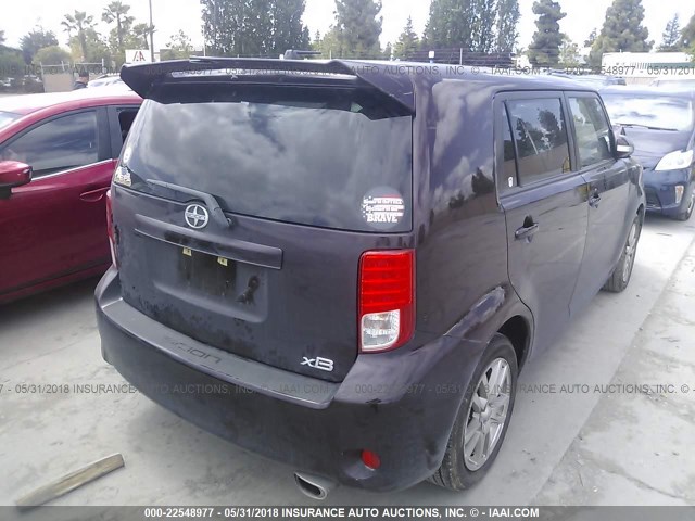 JTLZE4FE4CJ019205 - 2012 TOYOTA SCION XB Bordeaux Foto 4
