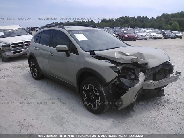 JF2GPADC4H8254510 - 2017 SUBARU CROSSTREK PREMIUM Теңіз көгі фото 1