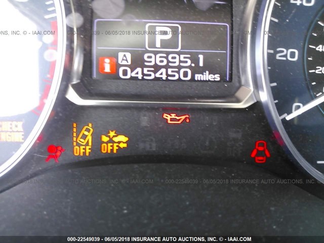 JF2GPADC4H8254510 - 2017 SUBARU CROSSTREK PREMIUM Теңіз көгі фото 7