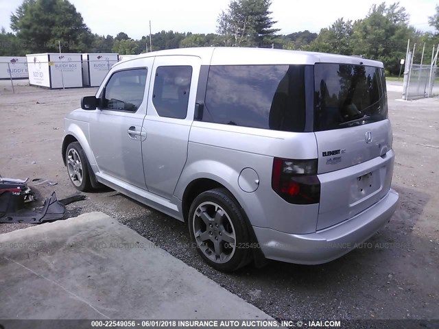 5J6YH18957L005489 - 2007 HONDA ELEMENT SC SILVER photo 3