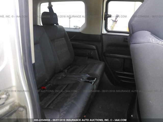 5J6YH18957L005489 - 2007 HONDA ELEMENT SC SILVER photo 8