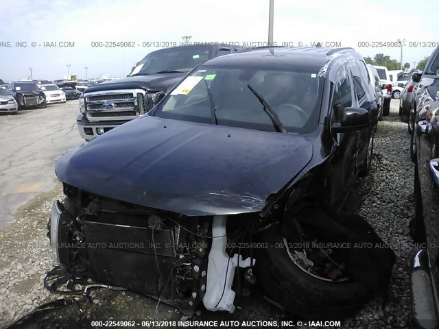 1C4RDHAG2FC937865 - 2015 DODGE DURANGO SXT BLACK photo 2