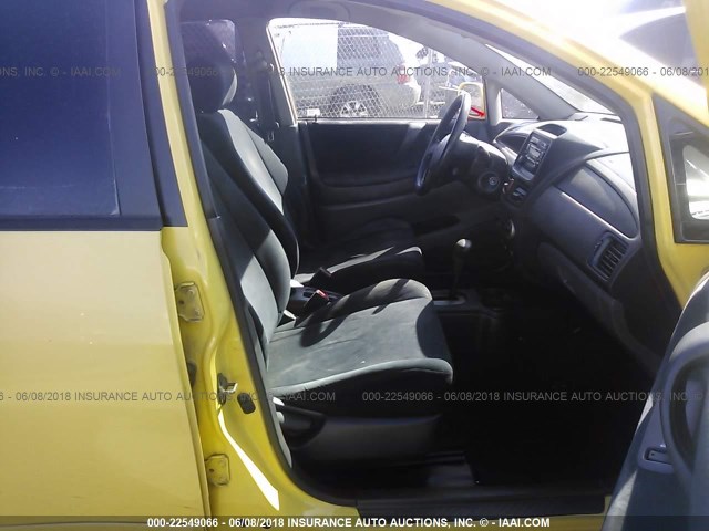 JS2RD41H235200852 - 2003 SUZUKI AERIO SX YELLOW photo 5