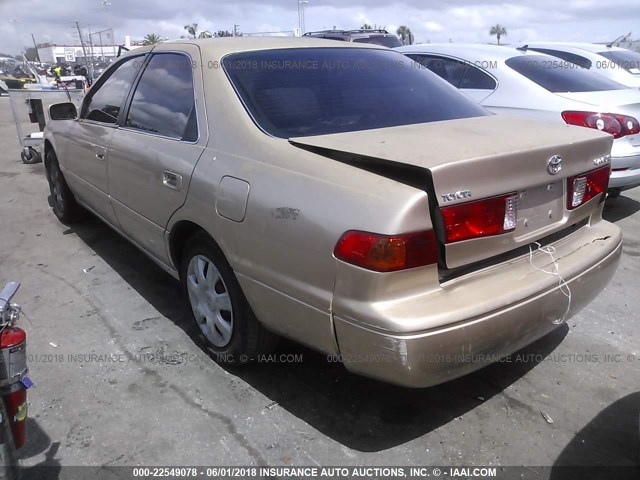 4T1BG22K81U832688 - 2001 TOYOTA CAMRY CE/LE/XLE ბეჟი ფოტო 3