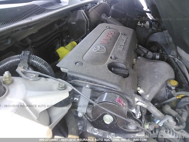 4T1BE32K35U991541 - 2005 TOYOTA CAMRY LE/XLE/SE თაფლისფერი ფოტო 10