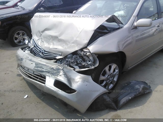4T1BE32K35U991541 - 2005 TOYOTA CAMRY LE/XLE/SE თაფლისფერი ფოტო 6