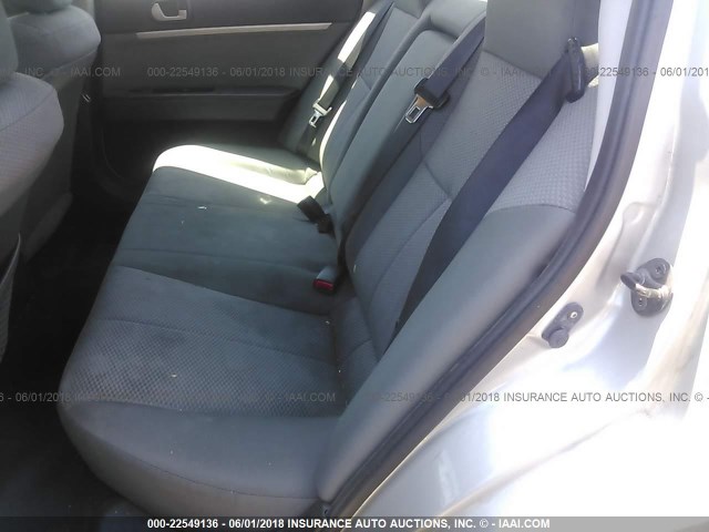 4A32B2FF2BE020845 - 2011 MITSUBISHI GALANT FE SILVER photo 8