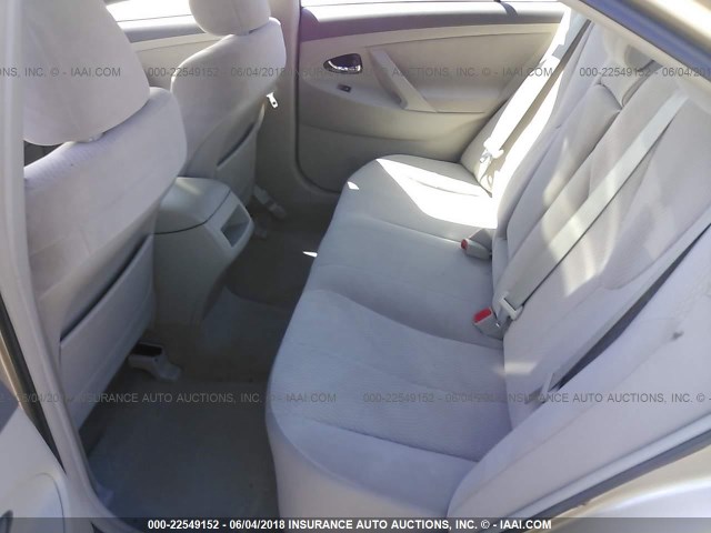 4T4BF3EK3BR092463 - 2011 TOYOTA CAMRY SE/LE/XLE GOLD photo 8