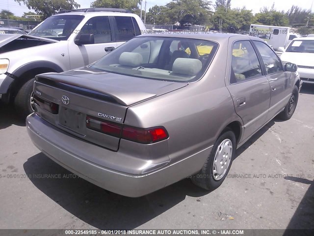 4T1BG22K4XU544918 - 1999 TOYOTA CAMRY CE/LE/XLE 棕色 照片 4