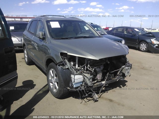 5NMSH13EX7H037680 - 2007 HYUNDAI SANTA FE SE/LIMITED GRAY photo 1