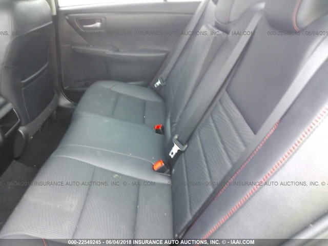 4T1BF1FK7GU184776 - 2016 TOYOTA CAMRY LE/XLE/SE/XSE BLACK photo 8