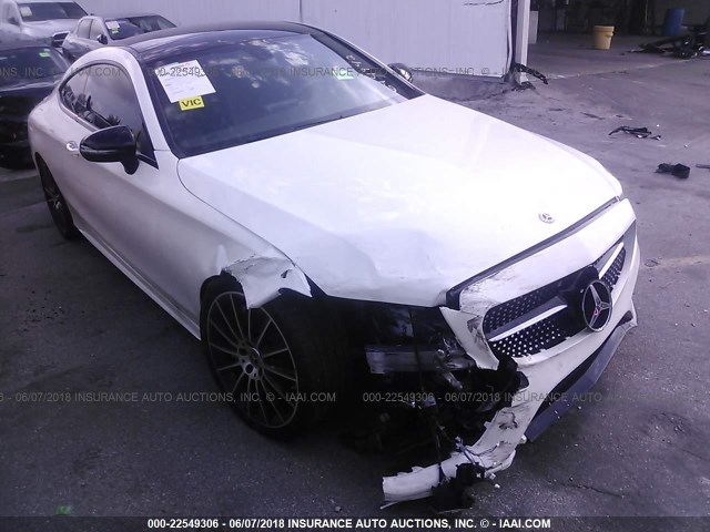 WDDWJ4JB0JF644942 - 2018 MERCEDES-BENZ C 300 WHITE photo 6