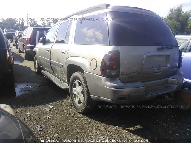 1GNET16S436145904 - 2003 CHEVROLET TRAILBLAZER EXT GRAY photo 3