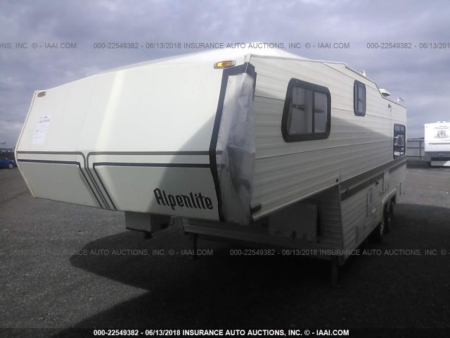 1W53ATM23HY006190 - 1986 ALPEN LITE TRAVEL TRAILER  Unknown photo 2