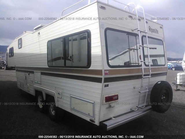 1W53ATM23HY006190 - 1986 ALPEN LITE TRAVEL TRAILER  Unknown photo 3