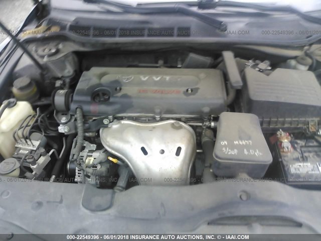 4T1BE46K59U303139 - 2009 TOYOTA CAMRY SE/LE/XLE 黑色 照片 10