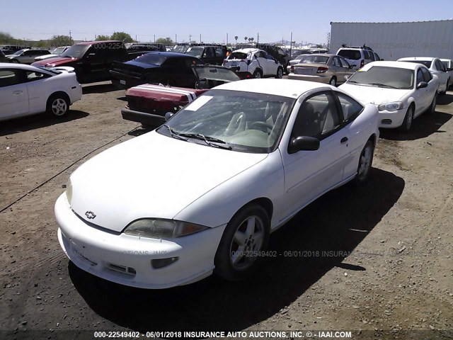 1G1JF12T3W7271188 - 1998 CHEVROLET CAVALIER Z24 WHITE photo 2