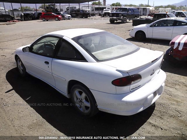 1G1JF12T3W7271188 - 1998 CHEVROLET CAVALIER Z24 WHITE photo 3