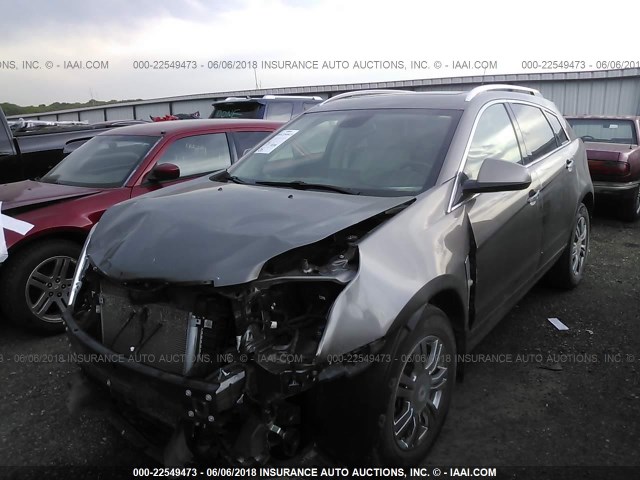 3GYFNDEYXBS645651 - 2011 CADILLAC SRX LUXURY COLLECTION GRAY photo 2